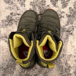 Rossignol Olive and Lime Boots